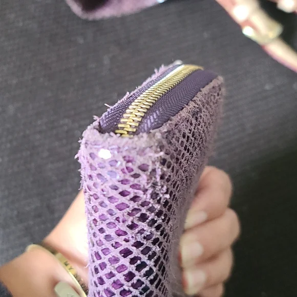 Jet Set Medium Python Purse and Jet Set Large Python Wallet - Picture 8 of 9